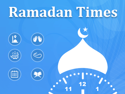 Ramadan Times: Muslim Prayers, Duas, Azan & Qibla